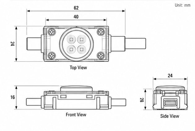 point dimensions and views